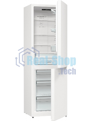 Холодильник Gorenje NRK619EEW4 белый двухкамерный 203/99л морозилка снизу, No Frost