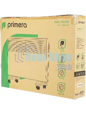 Конвектор электрический Primera PHP-1500-MXB, белый, 1500 Вт, 20 м2, термостат