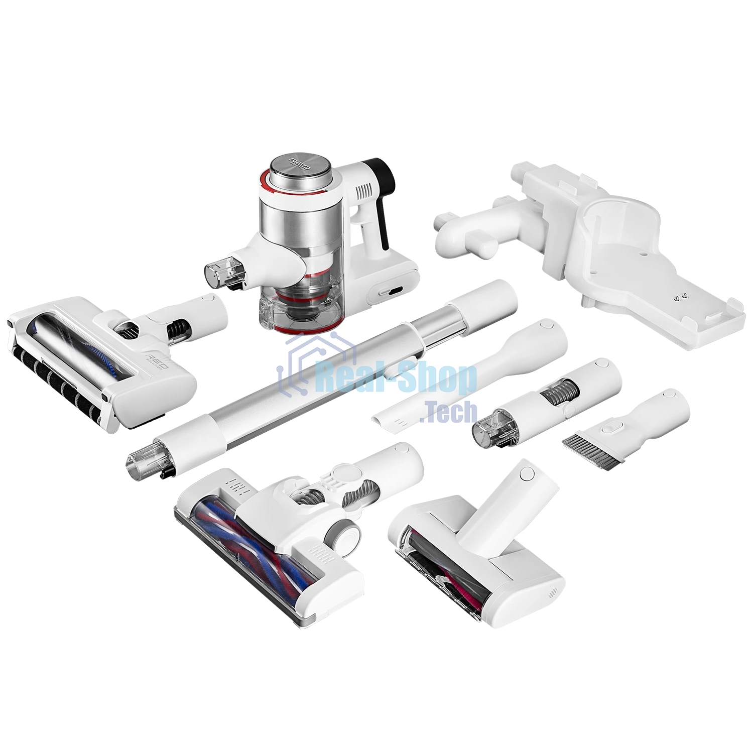 Пылесос вертикальный Red Solution V3010 400Вт белый