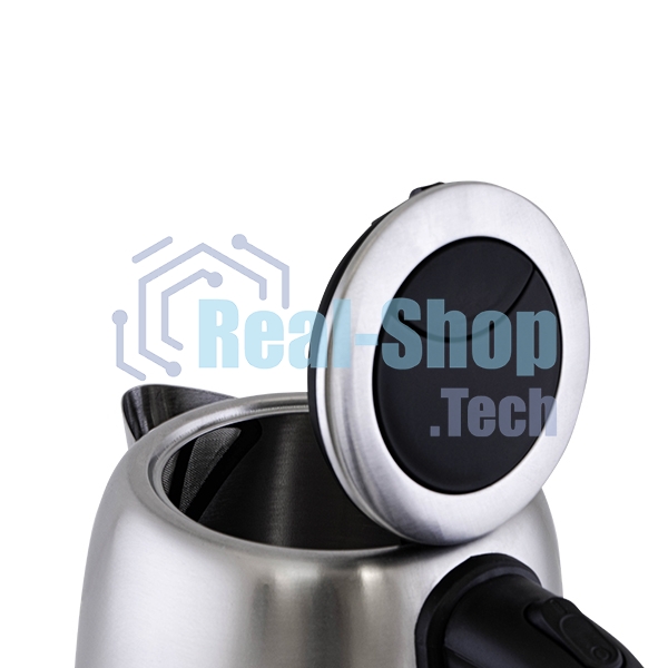 Чайник электрический BQ KT1821S черный/стальной, 2200 Вт, 1.7 л