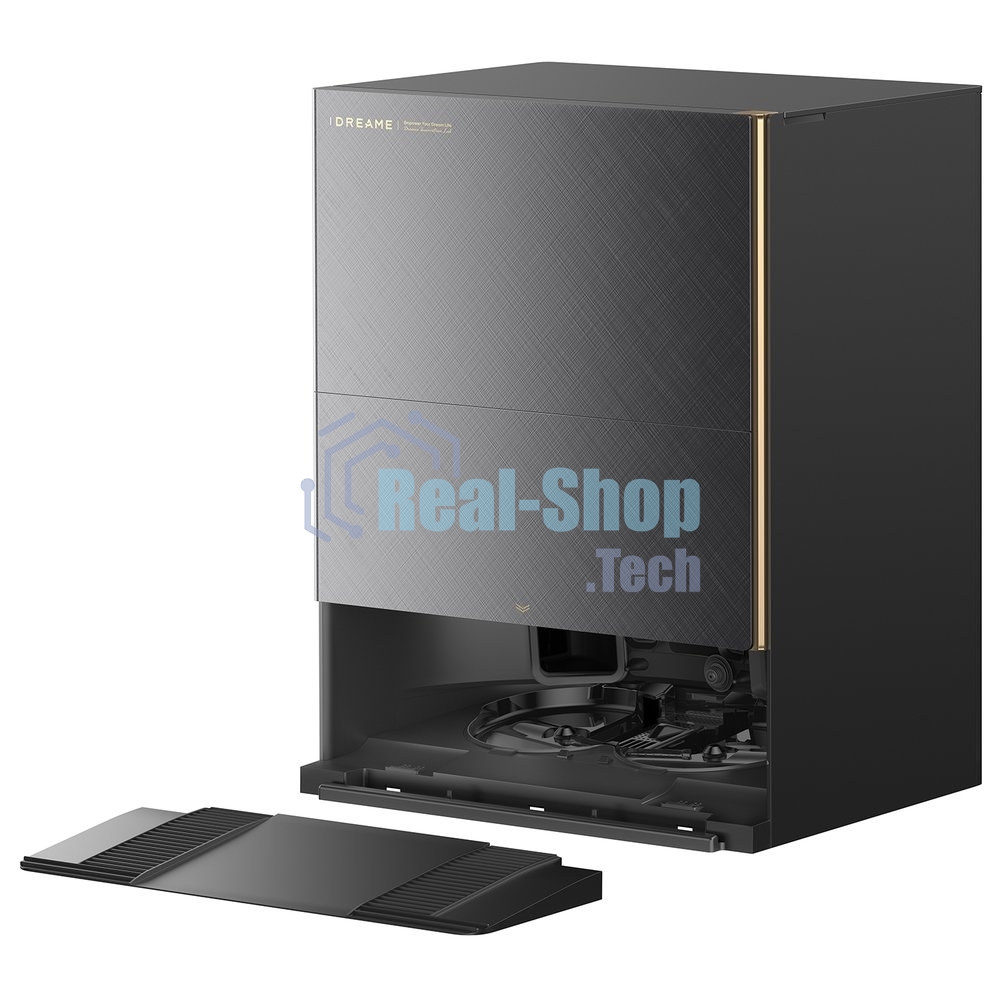 Робот-пылесос Dreame X60 Ultra Complete черный, 6400 мAч Li-Ion, уборка влажная/сухая, пылесборник контейнер 0.23 л