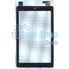 Сенсорное стекло (тачскрин) FPC-FC80J128-02, черное