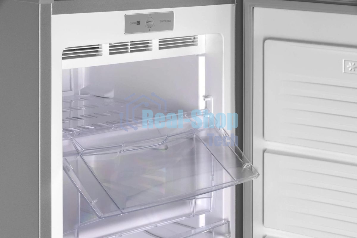 Морозильная камера Nordfrost DF 265 SAP серебристый, 210л, 5 ящиков