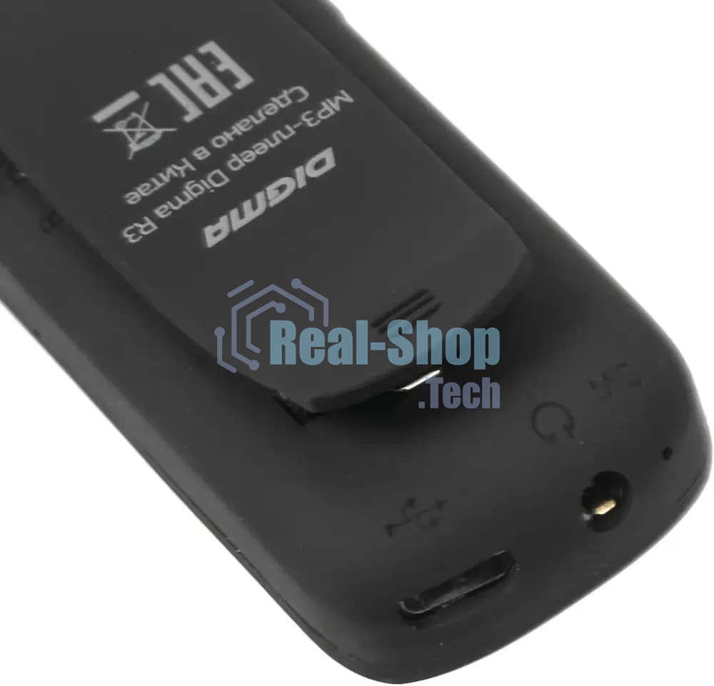 Плеер Flash Digma R3 8Gb черный/0.8