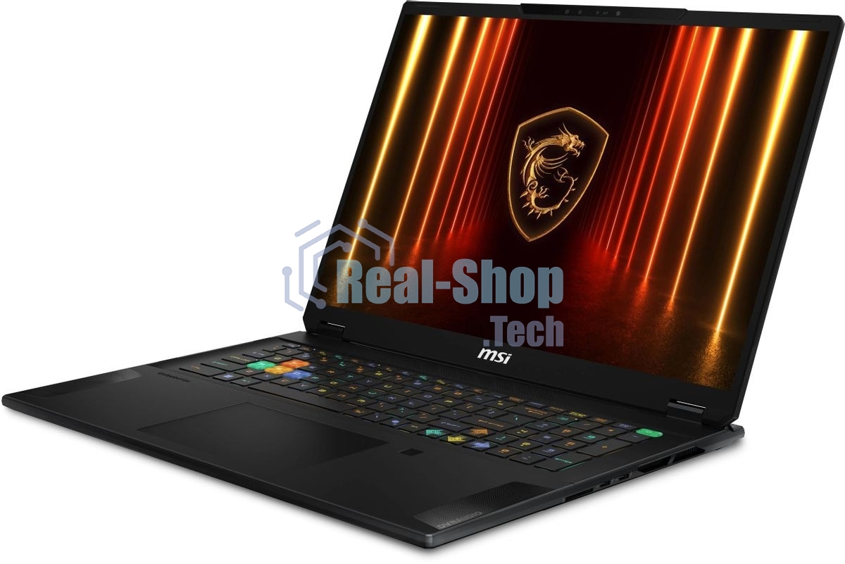 Ноутбук MSI Stealth HX AI A2XWIG-051RU черный Core Ultra 9 275HX 64Gb SSD 2Tb NVIDIA GeForce RTX 5080 16Gb 18