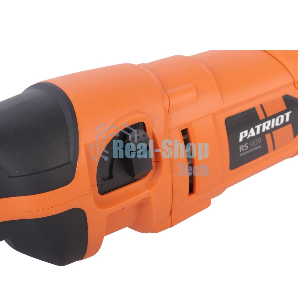 Пила сабельная сетевая PATRIOT RS 909. 1200Вт., Маятниковый ход! 1000-2800об/мин., (дерево/алюминий/металл): 210/20/10мм