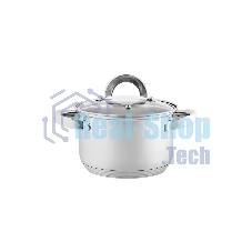 Кастрюля WEBBER BE-111/2 3 л, 18 см, нержавеющая сталь, с крышкой