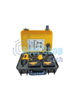 Гайковерт аккумуляторный ударный EDON AAW-21/600BL черный/желтый 25090