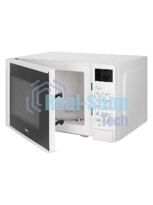 Микроволновая печь BBK 20MWS-728S/W белый/черный, 20 л, 700 Вт, переключатели - сенсор