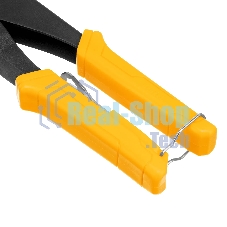 Заклепочник ручной Denzel 285 мм, поворотный, 0-360, заклепки 2,4-3,2-4,0-4,8 мм