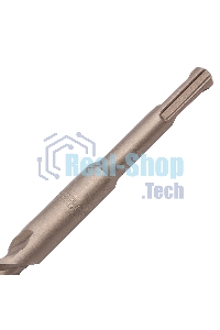 Бур по бетону Denzel двойная спираль, Cobalt W-tip, 16x460 мм, SDS PLUS