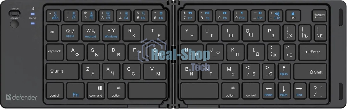 Клавиатура Defender Enigma SB-094 беспроводная, Bluetooth, чёрный