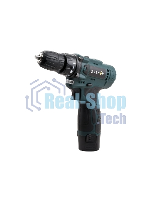 Дрель-шуруповерт аккумуляторная Zitrek Green 12V Max 085-1016, Аккумуляторная, 12В, 2 АКБ