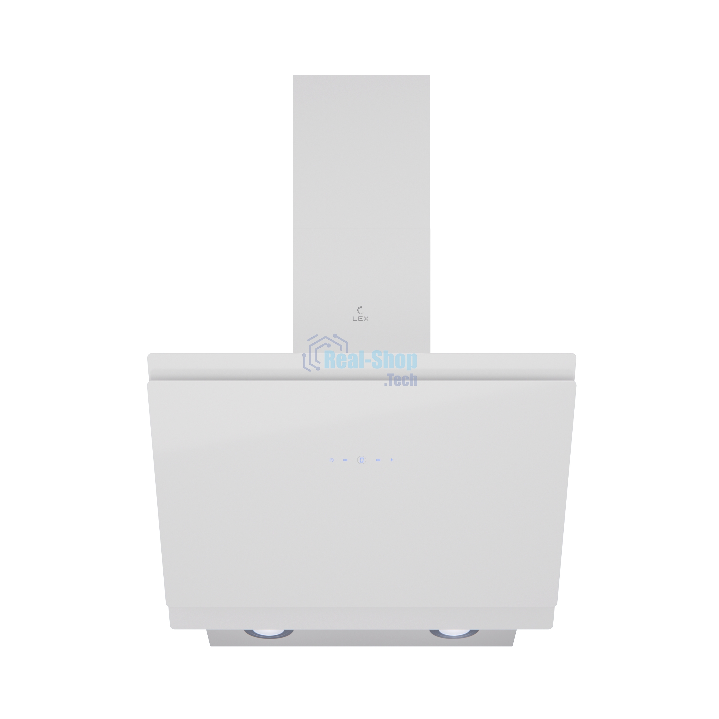 Вытяжка наклонная LEX Furia 600 белая, 59.5 см, 1050 куб. м/ч, 50 дБ