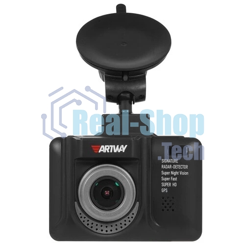 Видеорегистратор с радар-детектором Artway MD-108 GPS черный