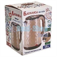 Чайник электрический ВАСИЛИСА ВА-1039 бежевый