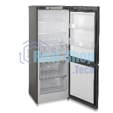 Холодильник Бирюса W6141 графит двухкамерный 165/60л морозилка снизу