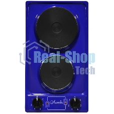 Плита настольная ЛЫСЬВА ЭПБ 21, 2,2кВт синяя, без крышки Плита настольная ЛЫСЬВА ЭПБ 21, 2,2кВт синяя, без крышки