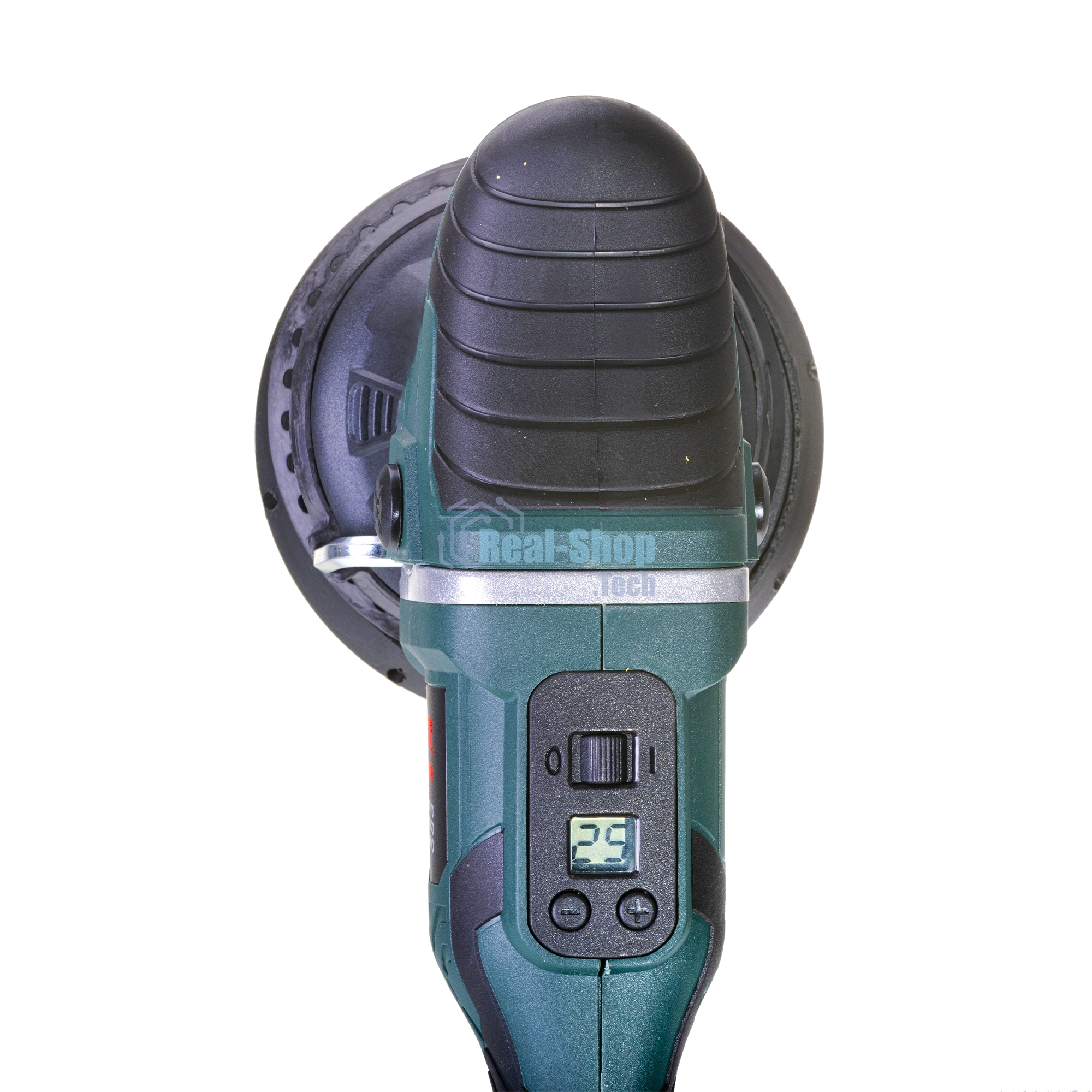 Профессиональная бесщеточная полировальная машина аккумуляторная KLPRO KLPS18B-80 (18В, Li-ion-2шт, 8.0А·ч, 125мм, М14, 2000-4800 об/мин З/У,сумка)