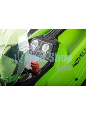 Газонокосилка аккумуляторная Greenworks 2501907UA, 40 В, 2 Ач