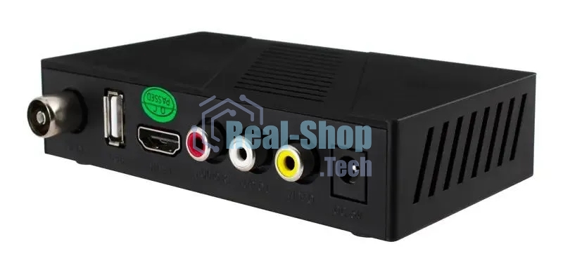 Ресивер DVB-T2 Starwind CT-140 черный