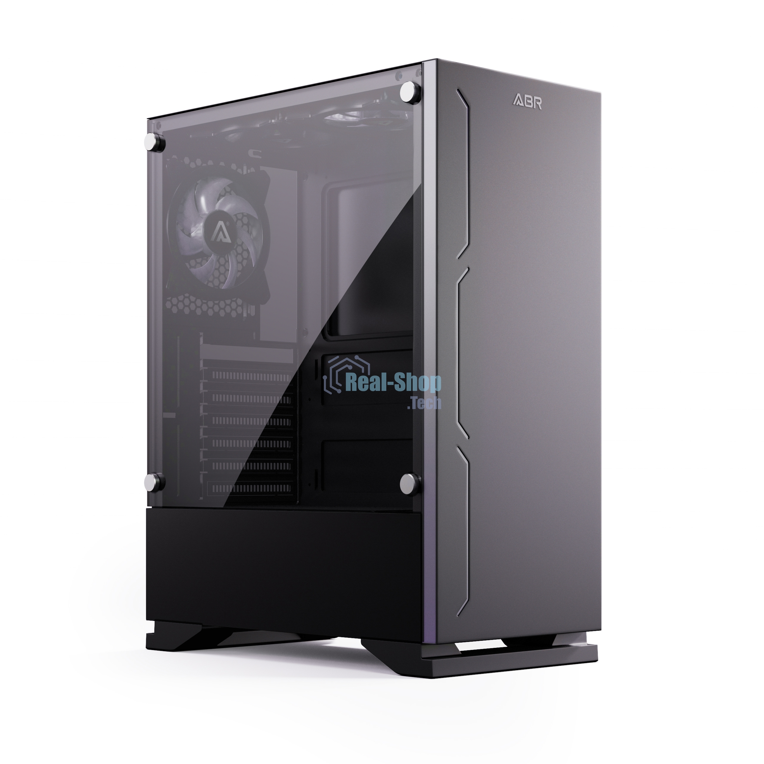 Компьютерный корпус ABR Robin I (1хUSB 3.0, 2хUSB 2.0, HD Audio, 3xRGb Fan, ATX, Micro-ATX)