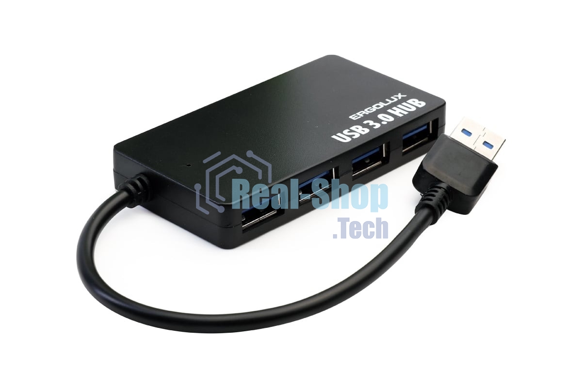 USB-концентратор Ergolux ELX-SLP01-C02, USB, USB, USB