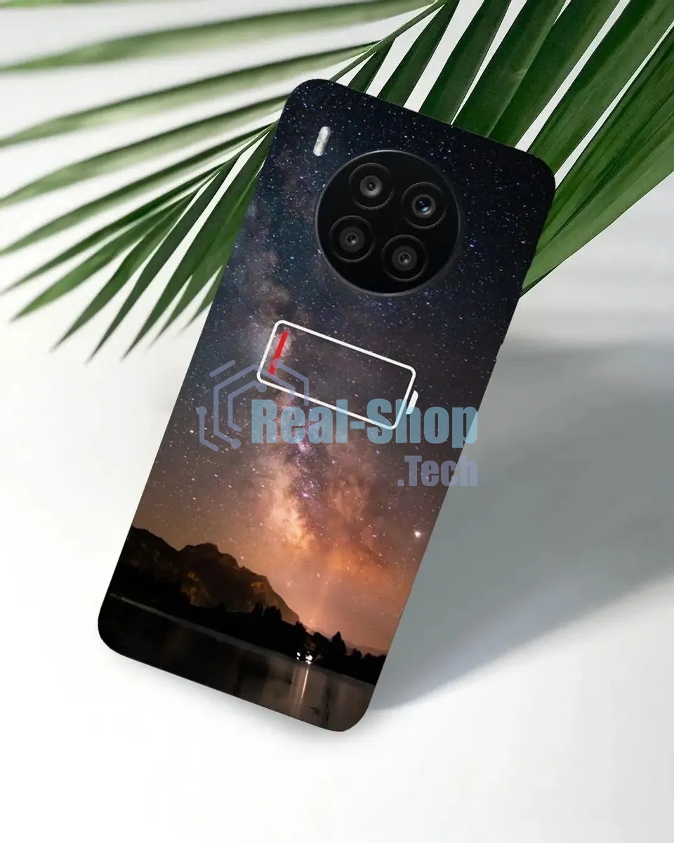 Чехол (клип-кейс) Gresso для Honor 50 Lite Meridian черный (GR17AAAE8883)