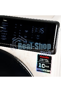 Стиральная машина Smile SWMSW12MB1400 Бежевый-черный, загрузка фронтальная 12 кг, 1400 об/мин, класс: А+