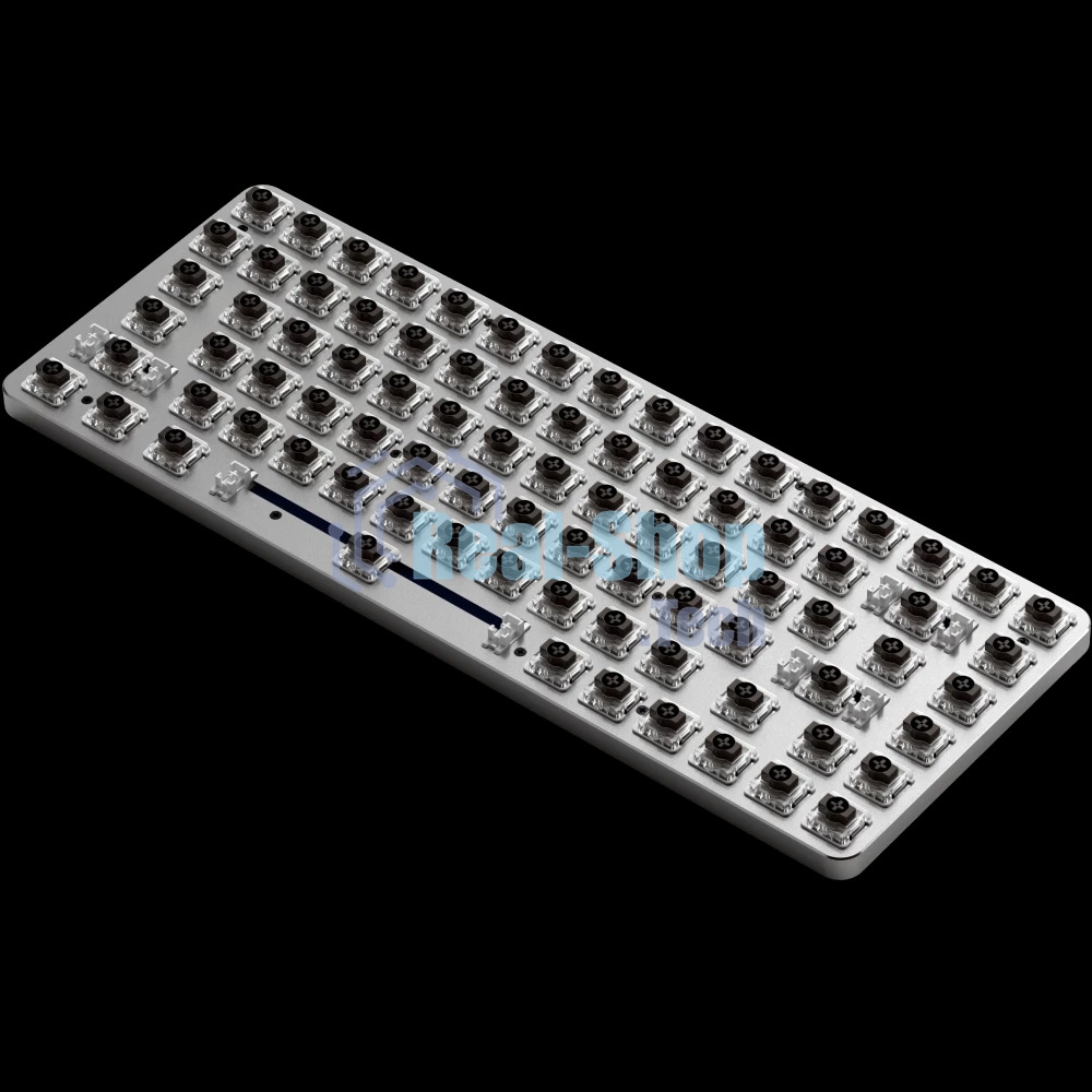 Клавиатура беспроводная механическая Satechi SM1 Slim Mechanical Backlit Bluetooth Keyboard, белый/серый ST-KSM1LT-RU