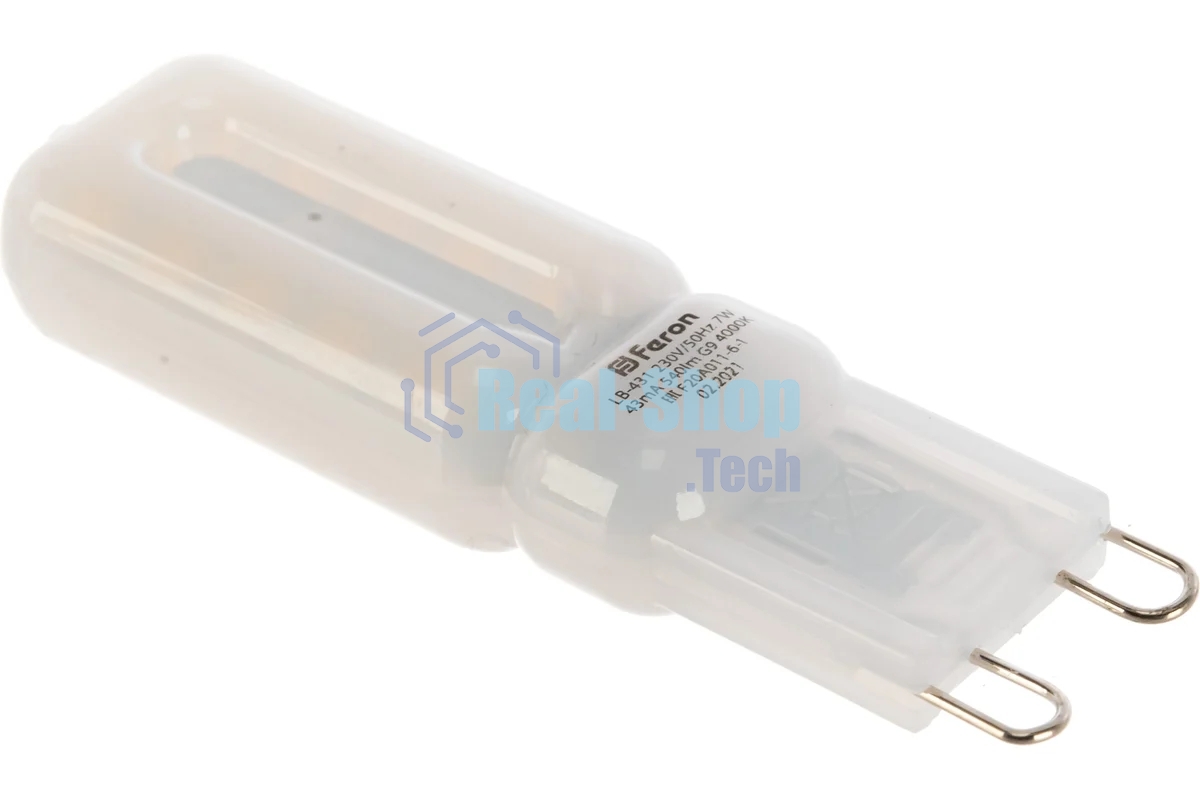 Лампа светодиодная Feron LB-431 7W 230V G9 4000K