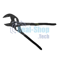 Клещи переставные Denzel кнопочный механизм, обливные рукоятки, сантехнические, 250 мм