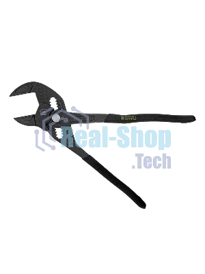 Клещи переставные Denzel кнопочный механизм, обливные рукоятки, сантехнические, 250 мм