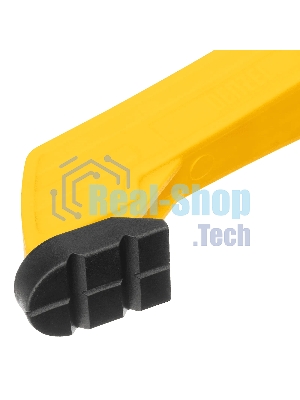 Струбцина клещеобразная Denzel усиленная 100 х 80 мм, двухкомпонентные рукоятки