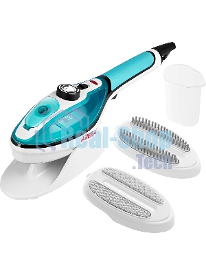 Отпариватель Aresa AR-2304 бирюзовый, 1000 Вт, 25 г/мин, 90 мл