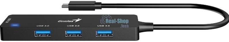 USB-концентратор Genius UH-400, USB Type-C, USB 3.0, USB