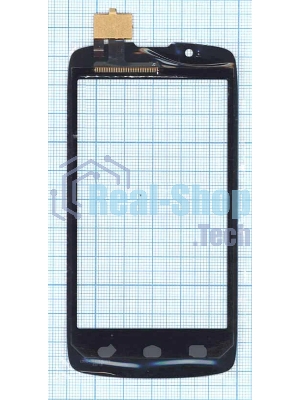 Сенсорное стекло (тачскрин) для Fly IQ4490 Era Nano 4, черное