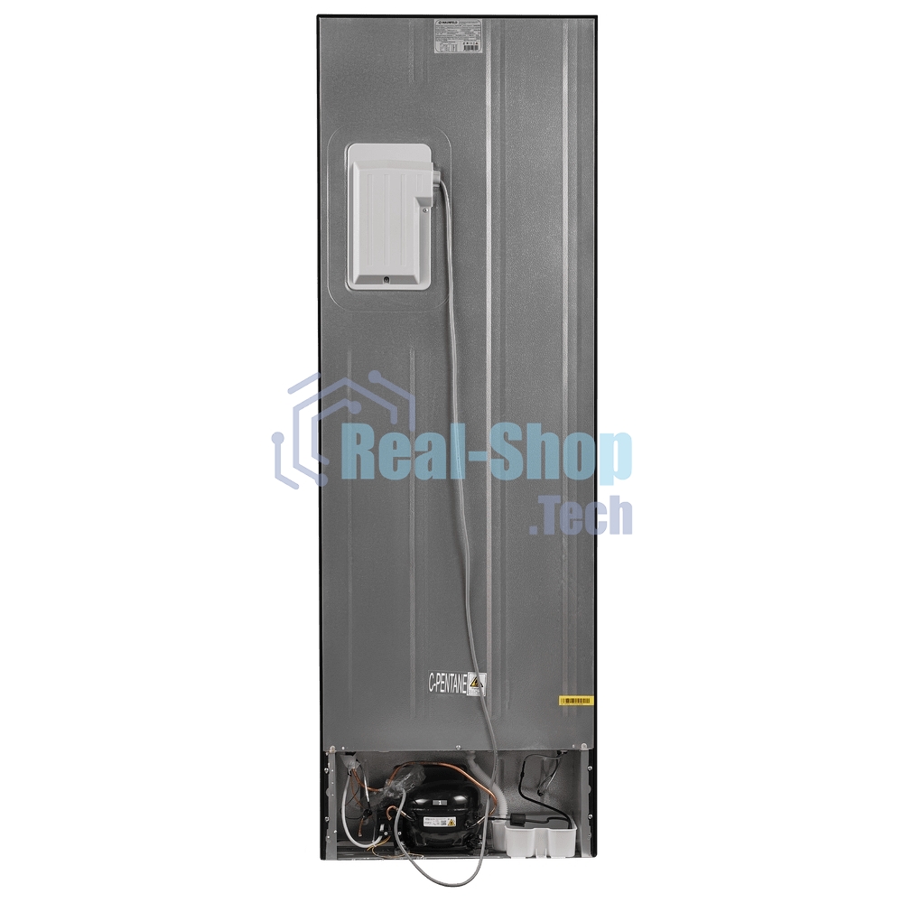 Холодильник Maunfeld MFF185NFХ10 нержавеющая сталь двухкамерный инвертор 240/100л морозилка снизу, No Frost