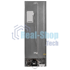 Холодильник Maunfeld MFF185NFХ10 нержавеющая сталь двухкамерный инвертор 240/100л морозилка снизу, No Frost