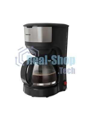 Кофеварка капельная Blackton Bt CM1117 черный, исп. кофе - молотый, 1,25 л, 750 Вт