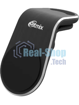 Держатель Ritmix RCH-009 V Magnet магнитный черный (80000771)