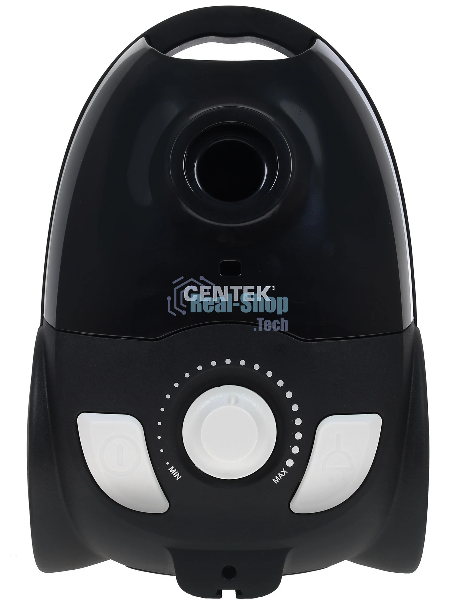 Пылесос Centek CT-2514 черный, 380/2100 Вт, уборка сухая, пылесборник мешок 2.5 л