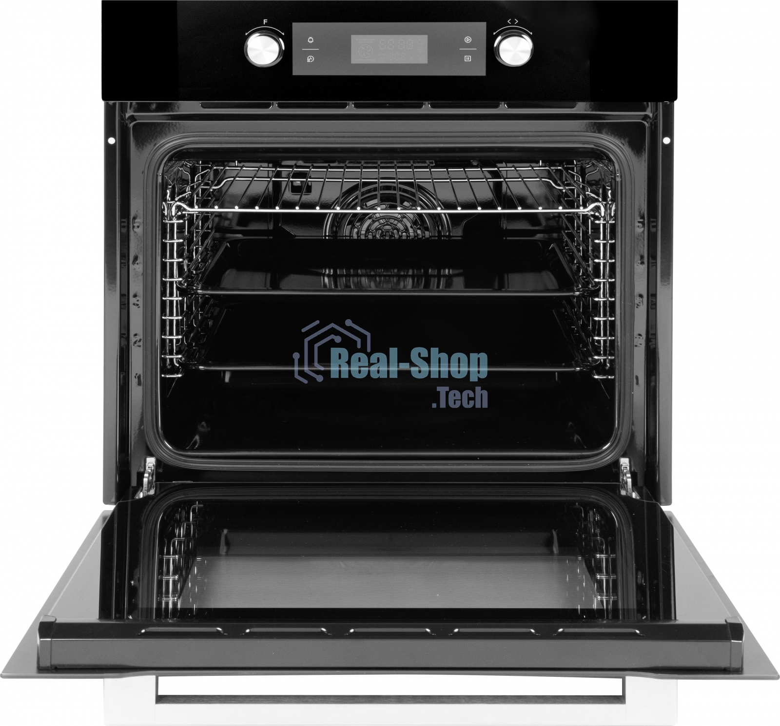 Духовой шкаф Электрический Weissgauff EOM 691 PDBS черный, встраиваемый