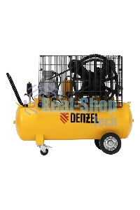 Компрессор воздушный Denzel рем. привод BCV 4000-T/100, 4,0 кВт, 100 литров, 690 л/мин