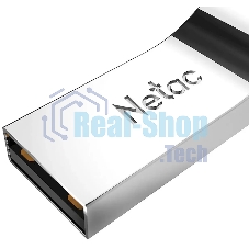 Флешка USB Netac U275 (NT03U275N-008G-20SL), 8Gb, USB 2.0, R/W 50/15, серебристый