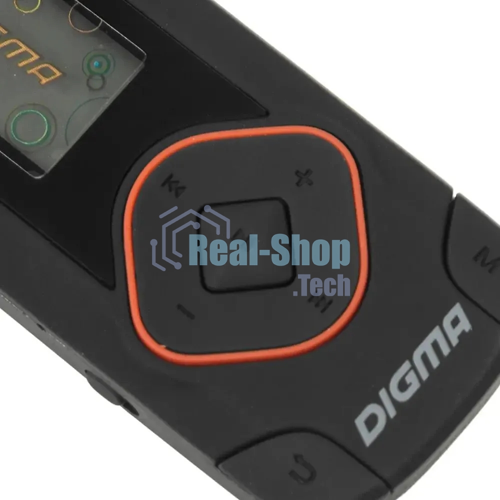 Плеер Flash Digma R3 8Gb черный/0.8