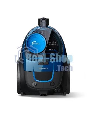 Пылесос Philips FC9352/01 синий, 370/1900 Вт, уборка сухая, пылесборник контейнер, 1.5 л