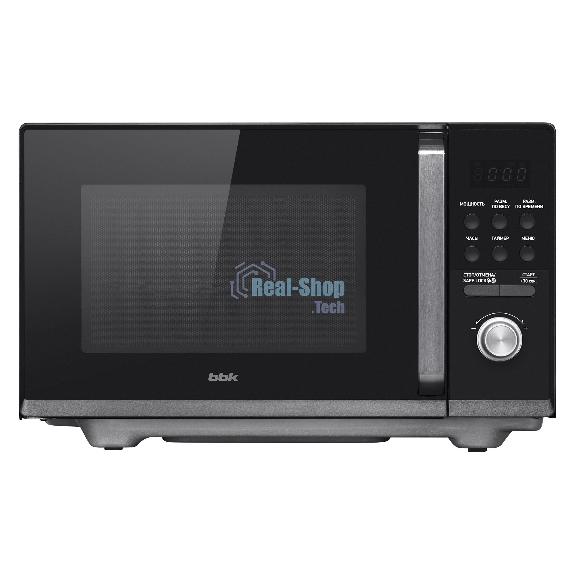 Микроволновая печь BBK 25MWS-954T/B черный, 25 л, 900 Вт, поворотный/кнопки