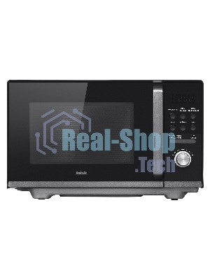 Микроволновая печь BBK 25MWS-954T/B черный, 25 л, 900 Вт, переключатели - кнопки, поворотный механизм