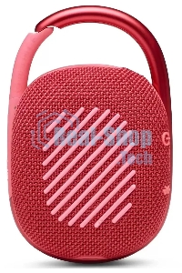 Колонка портативная JBL Clip 4 красный 5W 1.0 BT 15м 500mAh (JBLCLIP4REDAM)